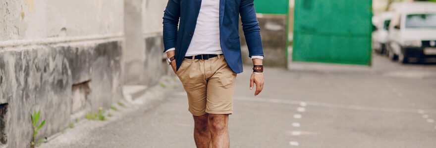 shorts pour homme